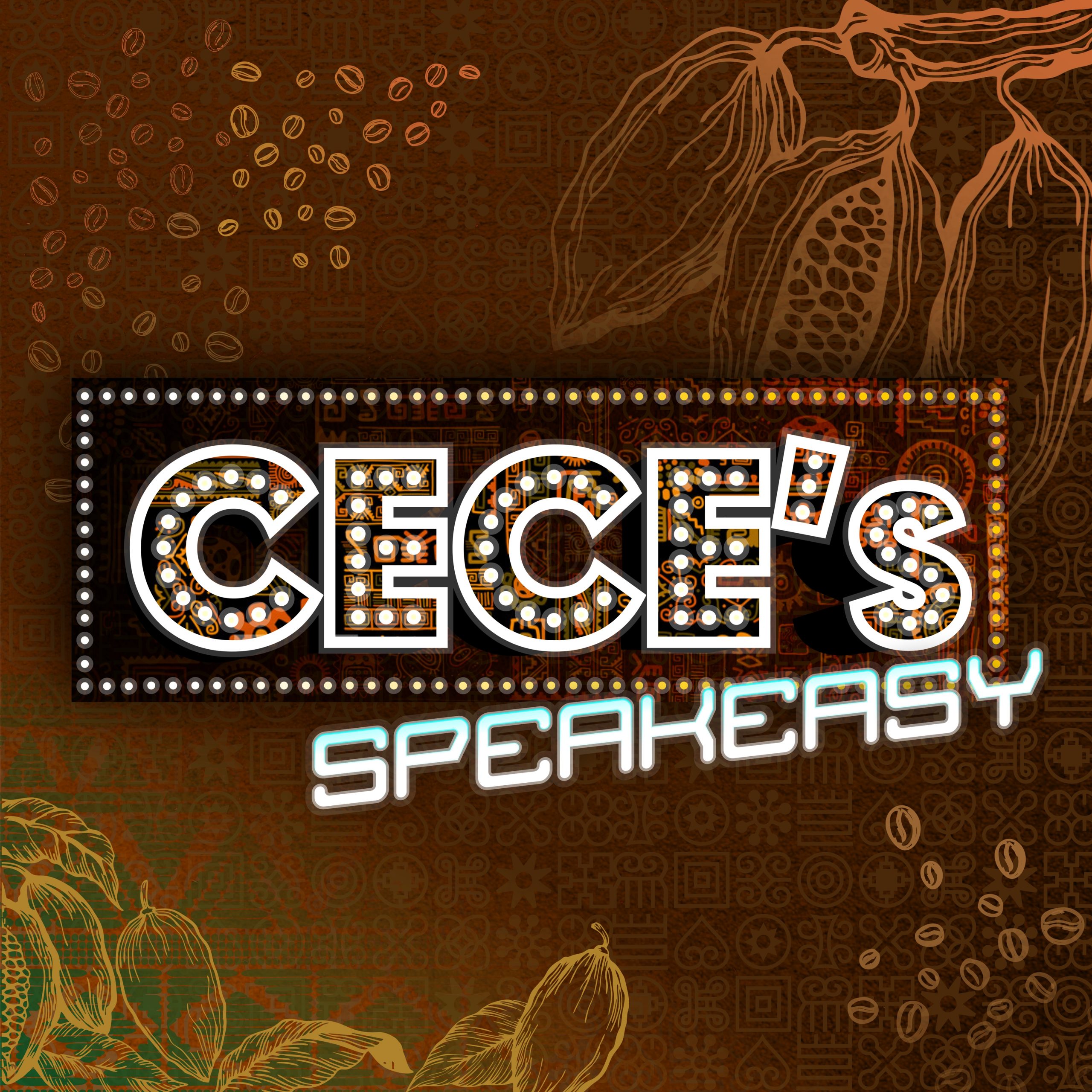 Logo for Cece's Speakeasy event